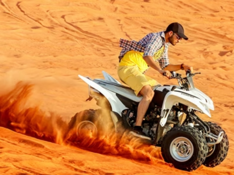 Experience the Best of Both Worlds with Quad Bike Safari in Dubai